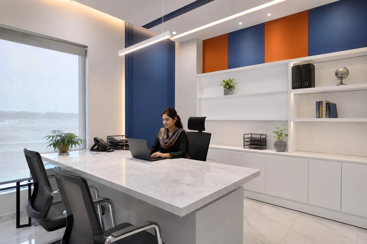 Office facility at Shahab Digital College