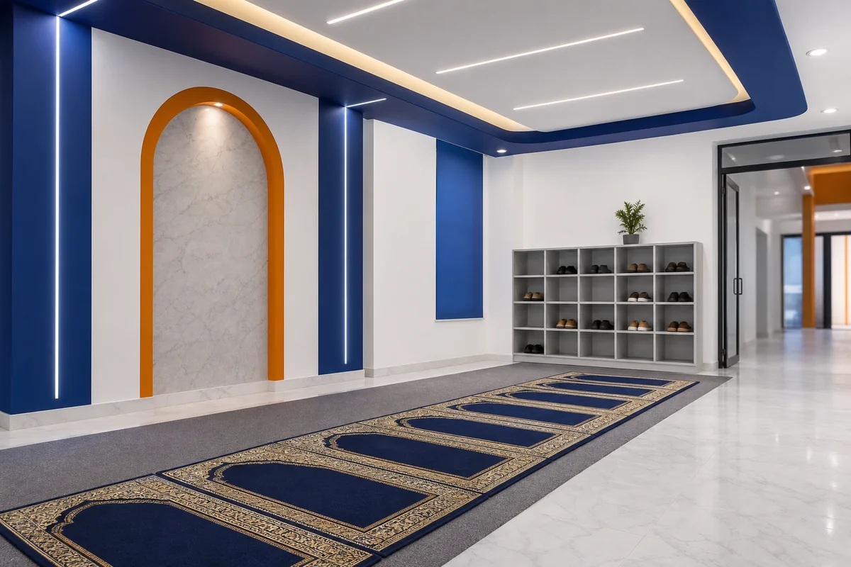 Prayer Area facility at Shahab Digital College